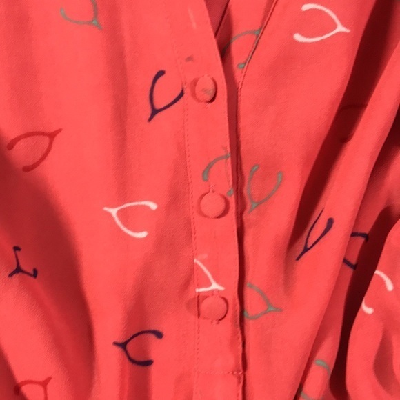 Modcloth Effortless On Arrival Wishbone Dress - Picture 5 of 9